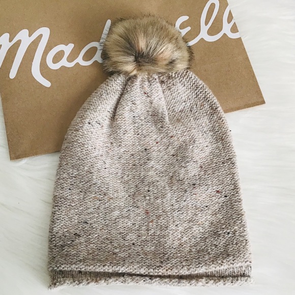 Madewell Pom-Pom Beanie New With Tag - Picture 3 of 8